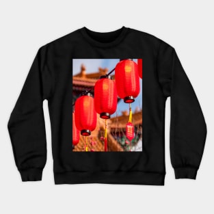 Po Lin Monastery, Lantau Island, Hong Kong Crewneck Sweatshirt